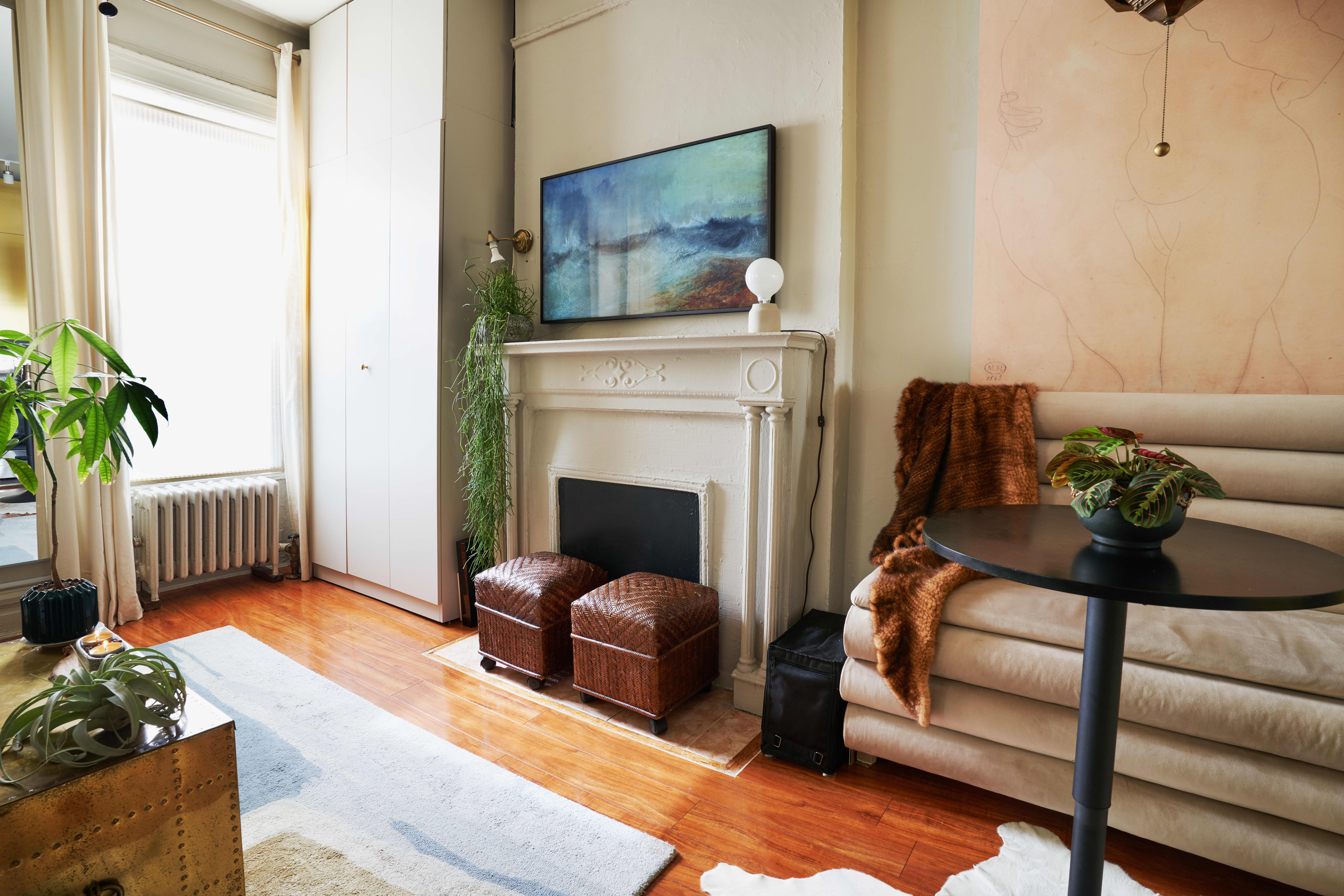 Tiny Brooklyn Studio Apartment Storage Inspiration Apartment Therapy
